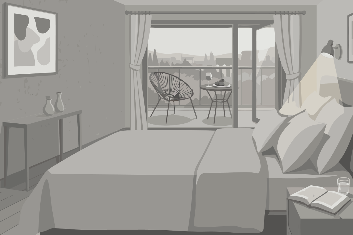 Chambre Triple - Vue sur Jardin